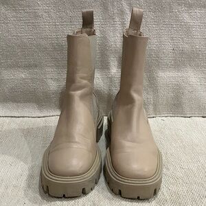 Zara Women’s size 38 dusty rose  Combat Boots